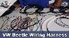 Vw Type 1 Bug Complete USA Spec Wiring Harness Beetle 1972-1973 Sedan Wire Wiring Harness
