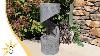 Garden Tranquillity Twirl Water Feature Fountain With Led Lights Brand New
